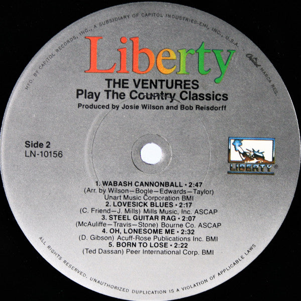 Play The Country Classics - Ventures, The
