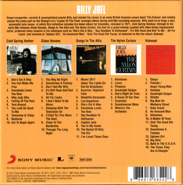 Original Album Classics - Joel, Billy