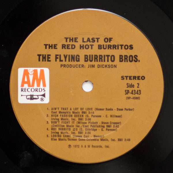 The Last Of The Red Hot Burritos - Flying Burrito Bros