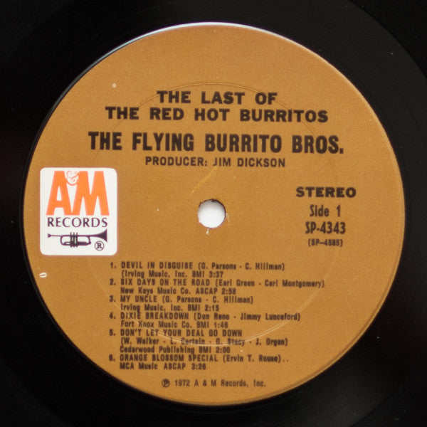 The Last Of The Red Hot Burritos - Flying Burrito Bros