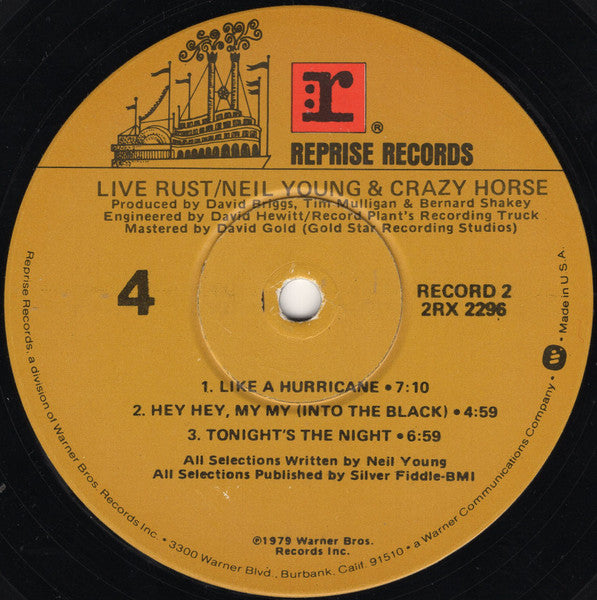 Live Rust - Young, Neil & Crazy Horse