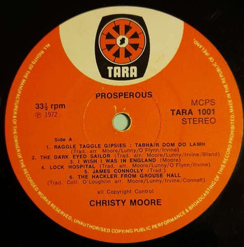 Prosperous - Christy Moore