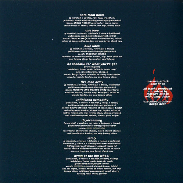 Blue Lines (2012 Mix/Master) - Massive Attack