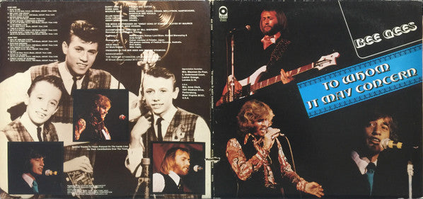To Whom It May Concern - Bee Gees