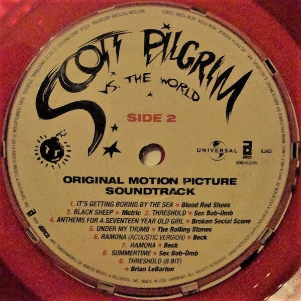 Scott Pilgrim vs. the World (Original Motion Picture Soundtrack) [Red LP] - Various Artists