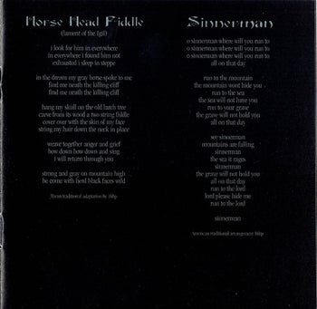 Folklore - Sixteen Horsepower