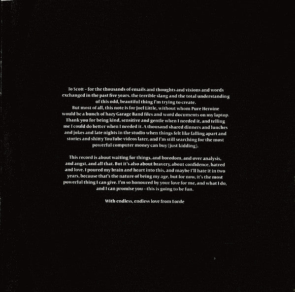 Pure Heroine - Lorde [CD]