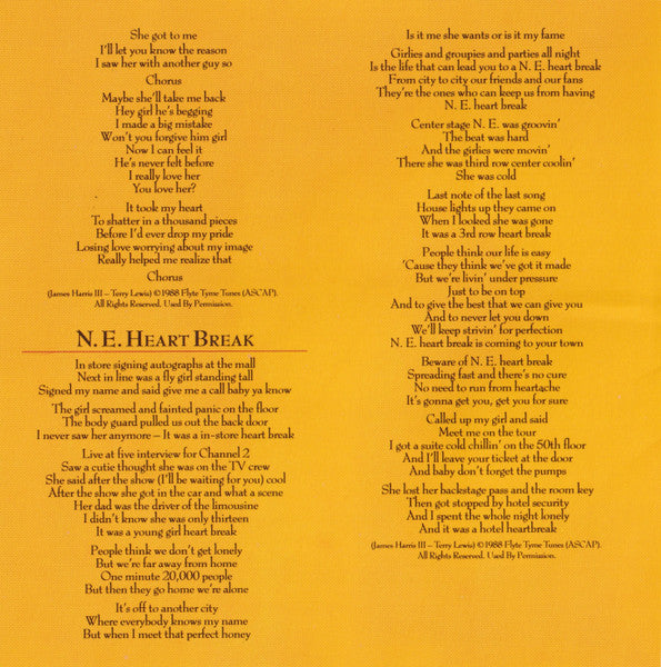 Heart Break - New Edition