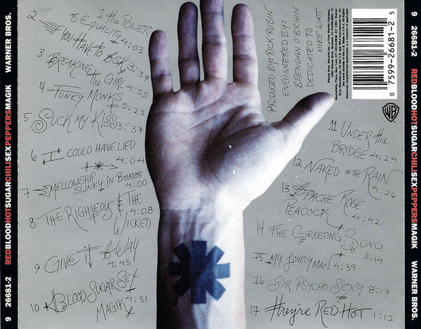 Blood Sugar Sex Magic - Red Hot Chili Peppers [CD]