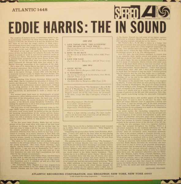 The In Sound - Harris, Eddie