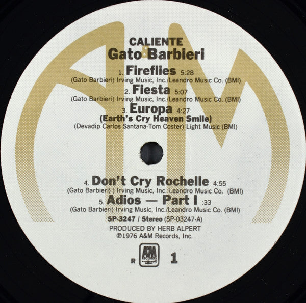 Caliente! - Barbieri, Gato