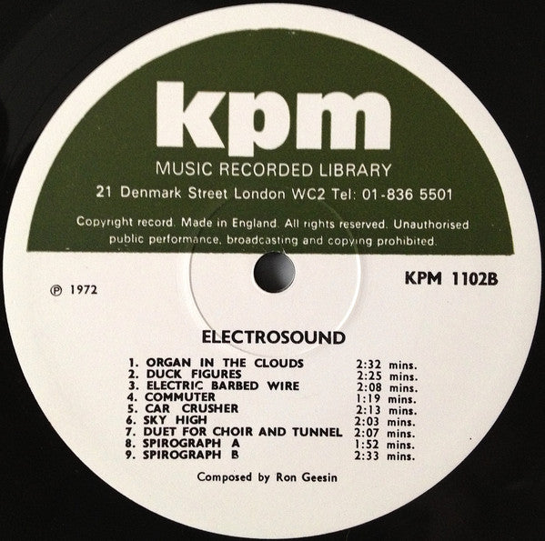 Electrosound - Geesin, Ron