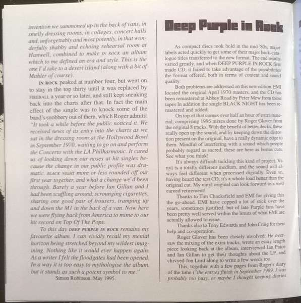 In Rock - Deep Purple
