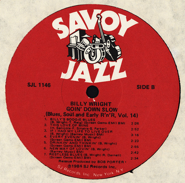 Goin' Down Slow - Wright, Billy