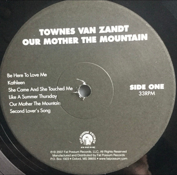 Our Mother The Mountain - Van Zandt, Townes
