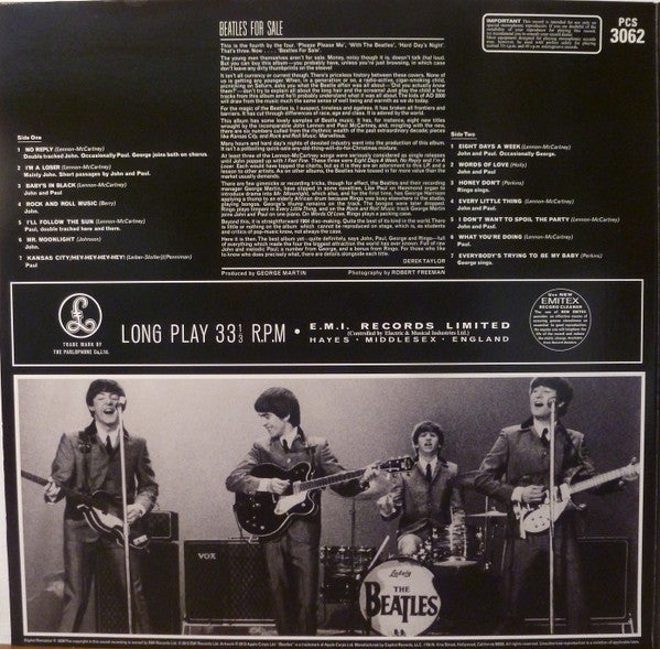 Beatles For Sale (Remastered) - Beatles, The