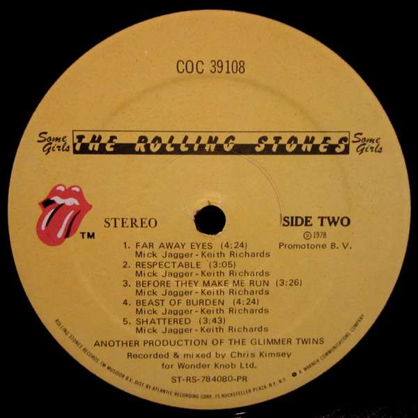 Some Girls - Rolling Stones