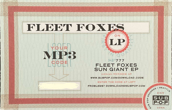 Fleet Foxes - Fleet Foxes