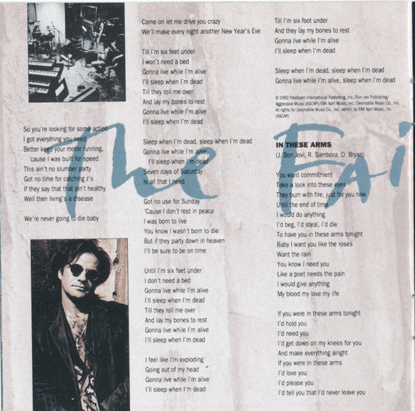 Keep The Faith - Bon Jovi