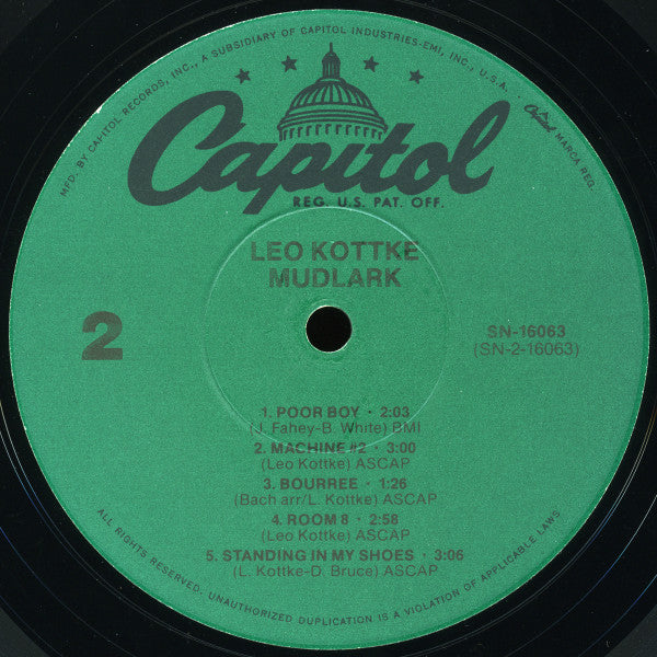Mudlark - Kottke, Leo