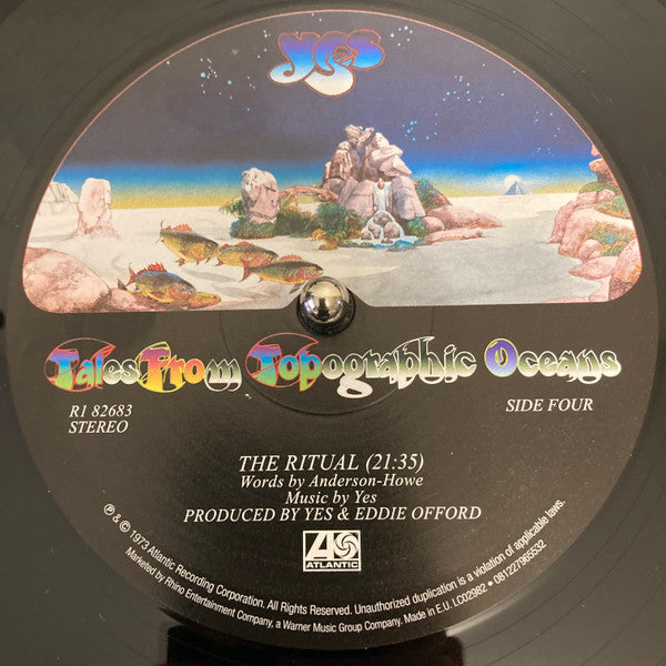 Topographic Drama- Live Across America - Yes