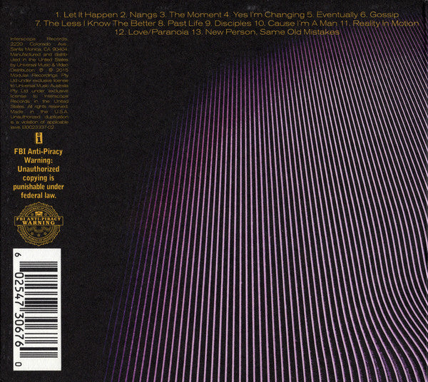 Currents - Tame Impala [CD]