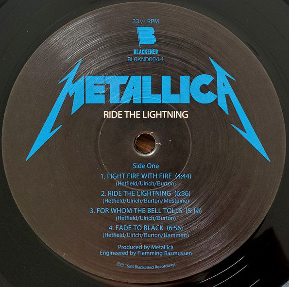 Ride The Lightning - Metallica