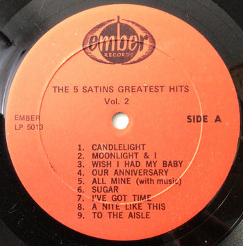 Greatest Hits Volume 2 - The Five Satins