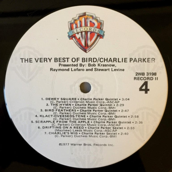 The Very Best Of Bird - Parker, Charlie