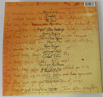 August And Everything After - Counting Crows