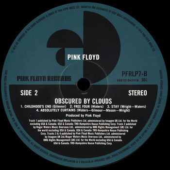 Obscured By Clouds - Pink Floyd
