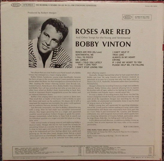 Roses Are Red - Vinton, Bobby