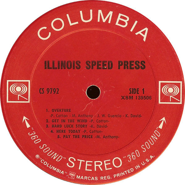 The Illinois Speed Press - Illinois Speed Press, The