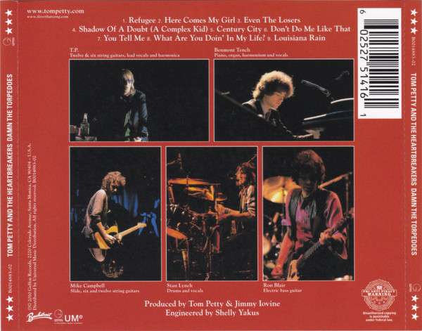Damn The Torpedoes - Tom Petty & The Heartbreakers [CD]