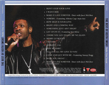 The Best Of Keith Sweat: Make You Sweat - Sweat, Keith