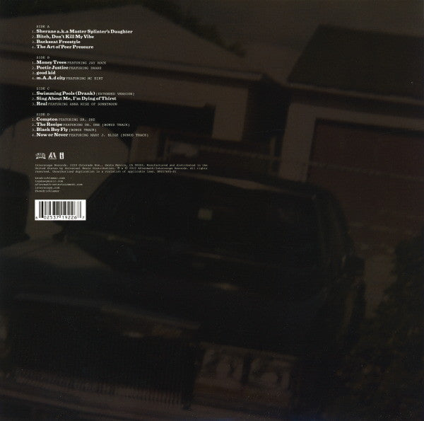 Good Kid, Maad City - Lamar, Kendrick