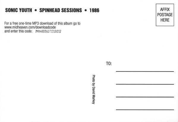 Spinhead Sessions - Sonic Youth