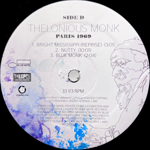Paris 1969 - Monk, Thelonious