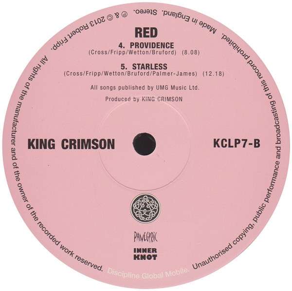 Red - King Crimson [LP]