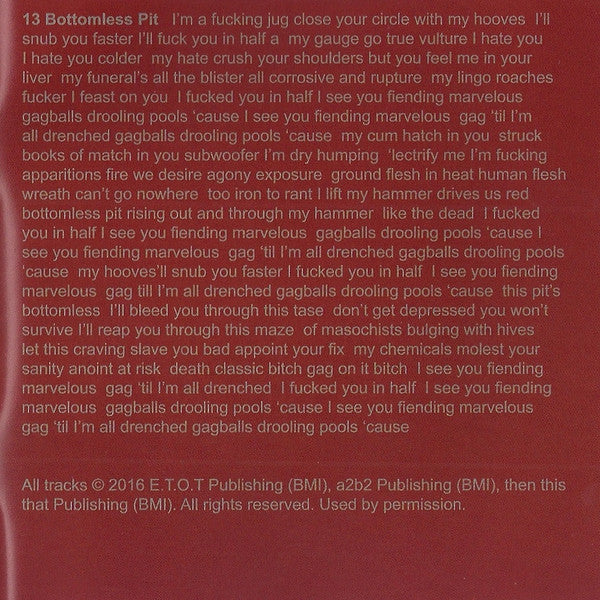 Bottomless Pit - Death Grips [CD]