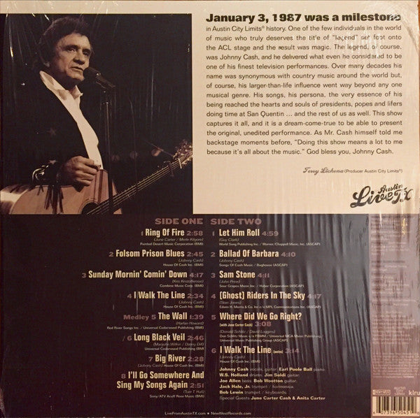 Live From Austin, Tx - Cash, Johnny
