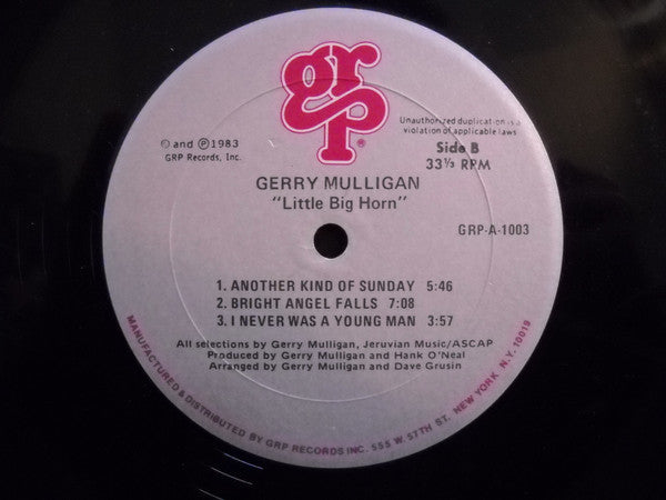 Little Big Horn - Mulligan, Gerry