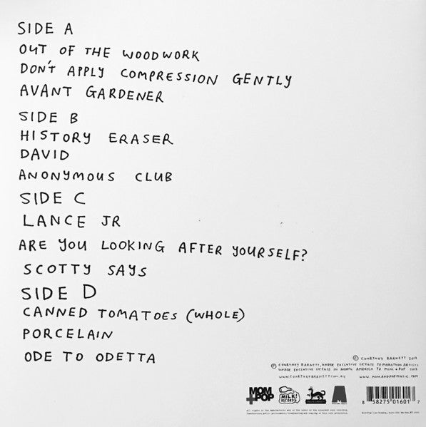 The Double Ep: A Sea Of Split Peas - Barnett, Courtney