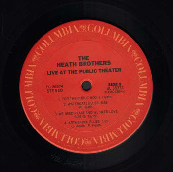 Live At The Public Theater - Heath Brothers