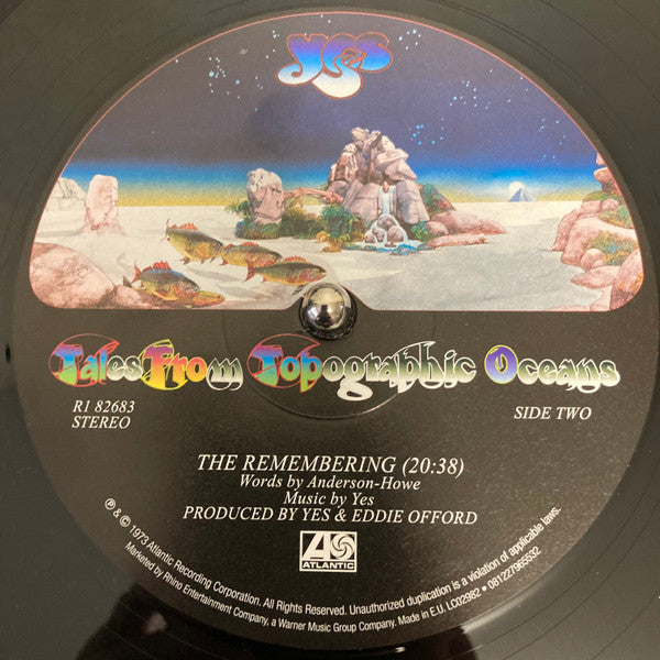 Topographic Drama- Live Across America - Yes