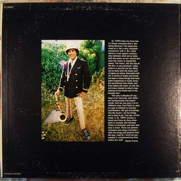 Shades Of Joy- The Music Of El Topo - Shades of Joy