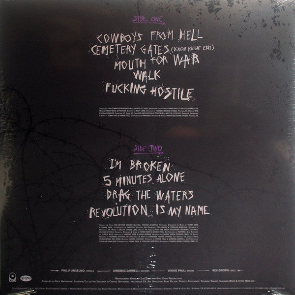 History Of Hostility - Pantera