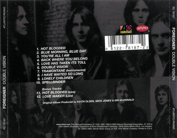 Double Vision - Foreigner