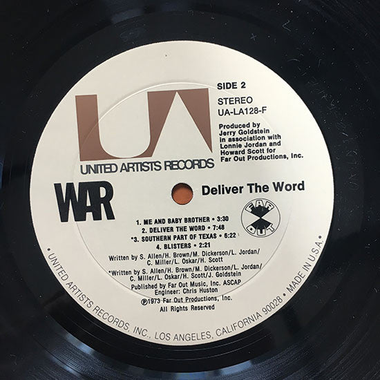 Deliver The Word - War