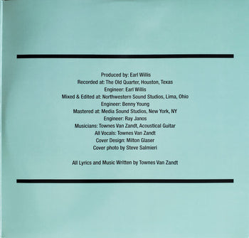 Live At The Old Quarter, Houston, Texas - Van Zandt, Townes
